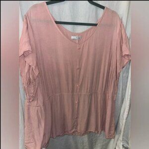 Pink Blouse Babydoll
